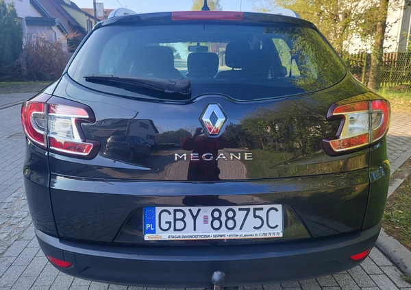 Renault Megane cena 19900 przebieg: 204999, rok produkcji 2010 z Bytów małe 742